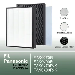 F-ZXKP90Z F-ZXFD70Z Replacement HEPA and Carbon Filter for Panasonic air purifier F-VXK70R F-VXK90R F-VXK70R-K F-VXK90R-K