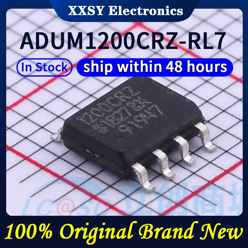 SOP8 1200CRZ ADUM1200CRZ-RL7 100% แบบดั้งเดิมคุณภาพใหม่