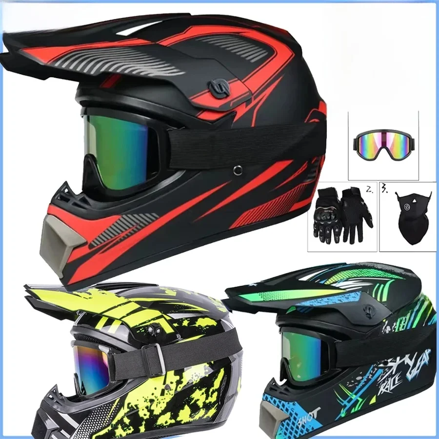 AliExpress UK Safety Motocross Helmet man Casco Motocross Bicycle Downhill Capacete ATV Cross Helmet Child
