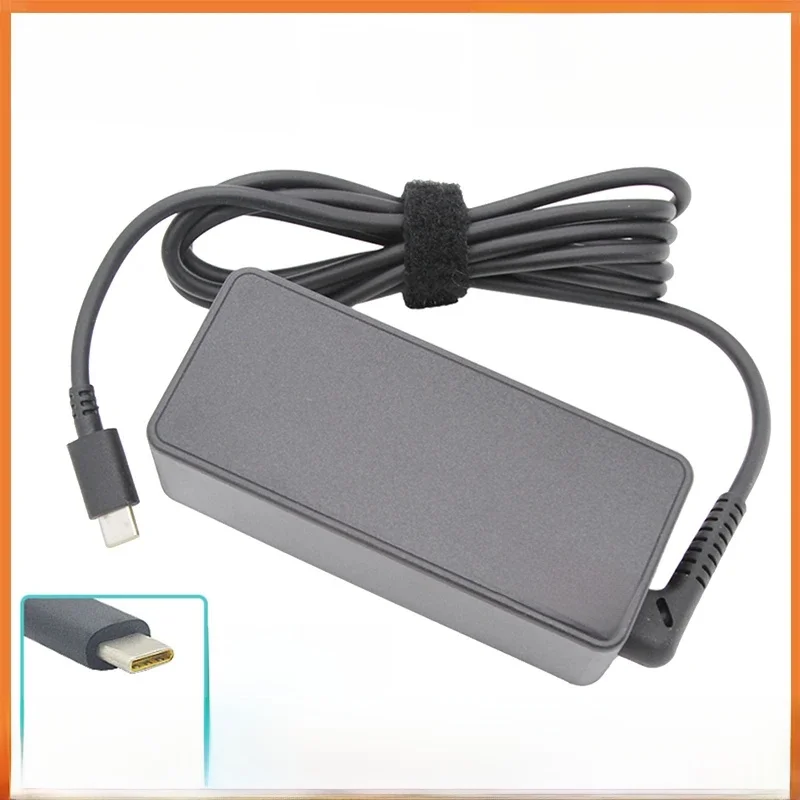 Chargeur pour ordinateur portable Lenovo AC, 20V 2,25 A 45W Type USB C, Dnomebook c330 00AVEN666 Series ThinkPad T480 Yoga 720S-13IKB 720S-13ARR