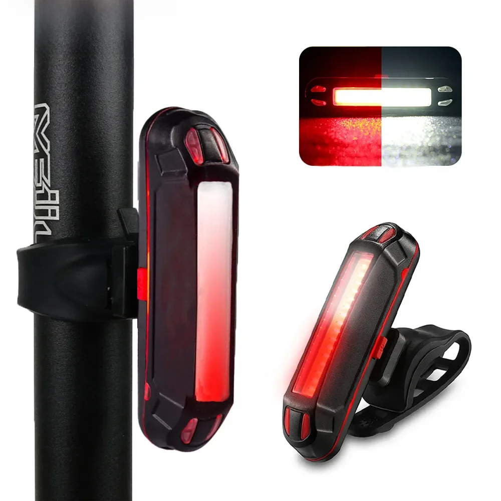 AliExpress cycle zone Bike Tail Light Ultra Bright  USB Rechargeable Bicycle LED Rear Lamp for Road MTB Helmets Easy to