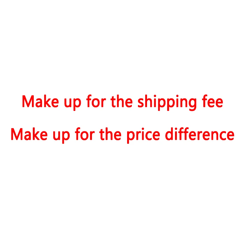 

Product price difference/shipping fee