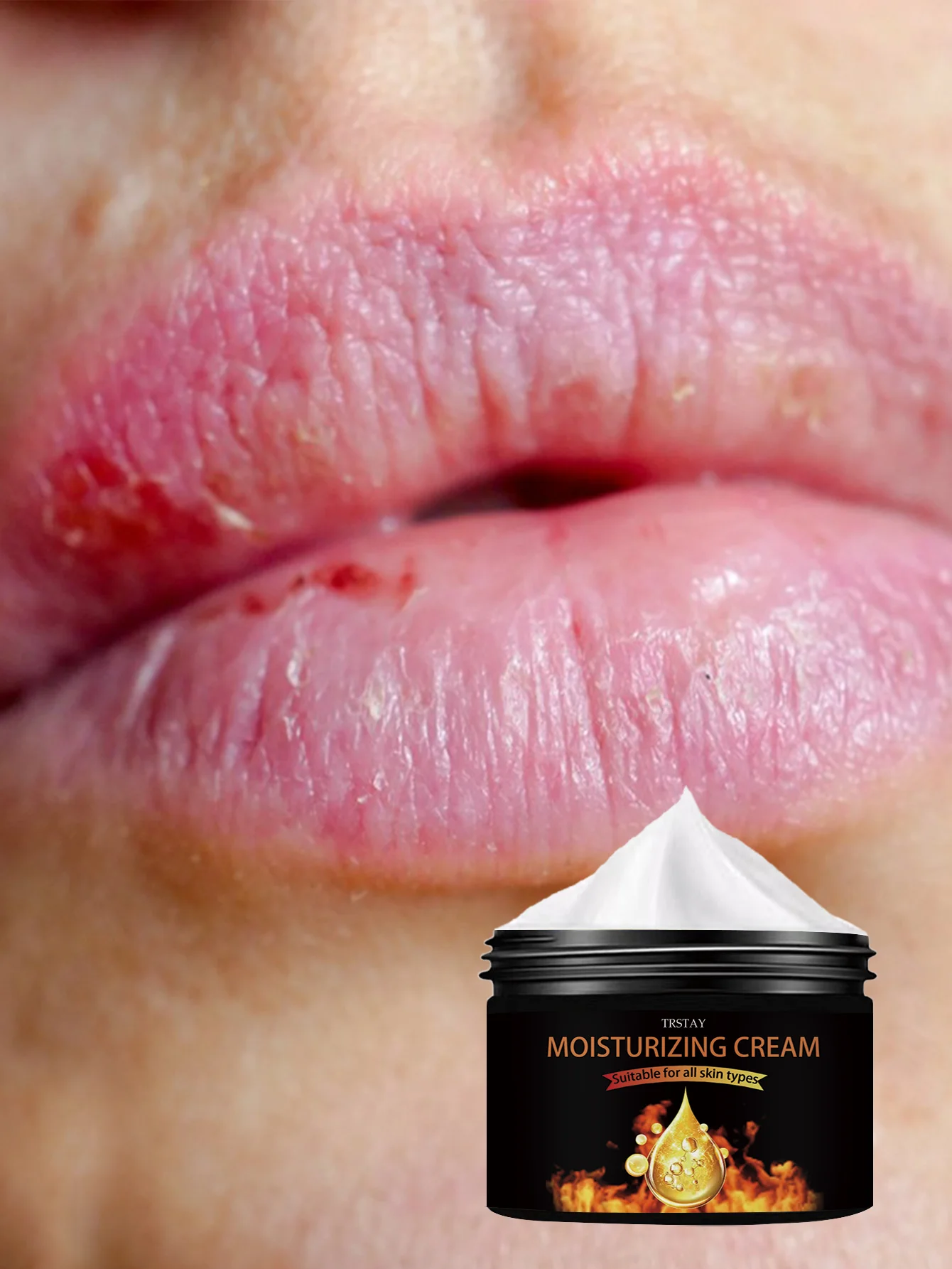 Hydrating Lip Balm Deep Nourishment Cream for Softening Lips Anti Dryness Care Treatment Moisturizing Lip Care Essential Long La - Image 2