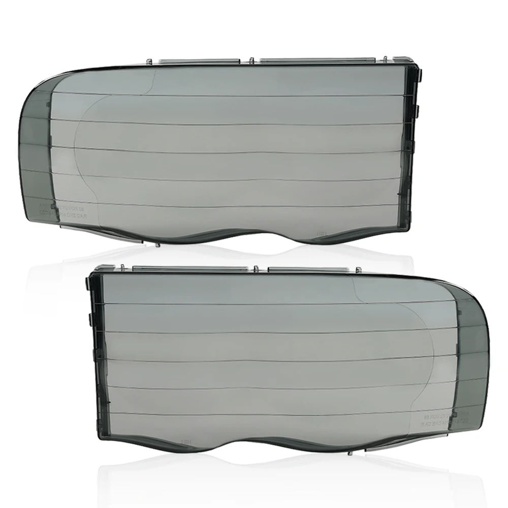 

2Pcs Headlamp Headlights Smoked Lens Cover Fit for 2002-05 Dodge Ram 1500 2500 3500 55077121Af 55077120Af 55077121Ag 55077120Ag