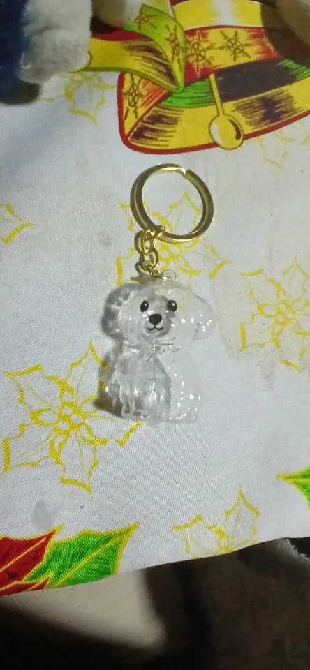Dog Hair Storage Pendant Cute Keychain Bag Pendant Couple Car Key Chains Jewelry Souvenir Collection Gift Decoration Accessories photo review