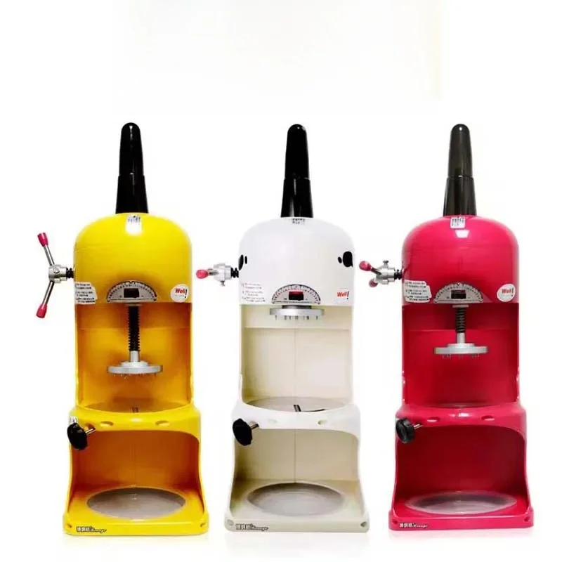 Electric Ice Shaver Machine Shaved Ice maker Snow Cones Snow Flakes Maker Crusher