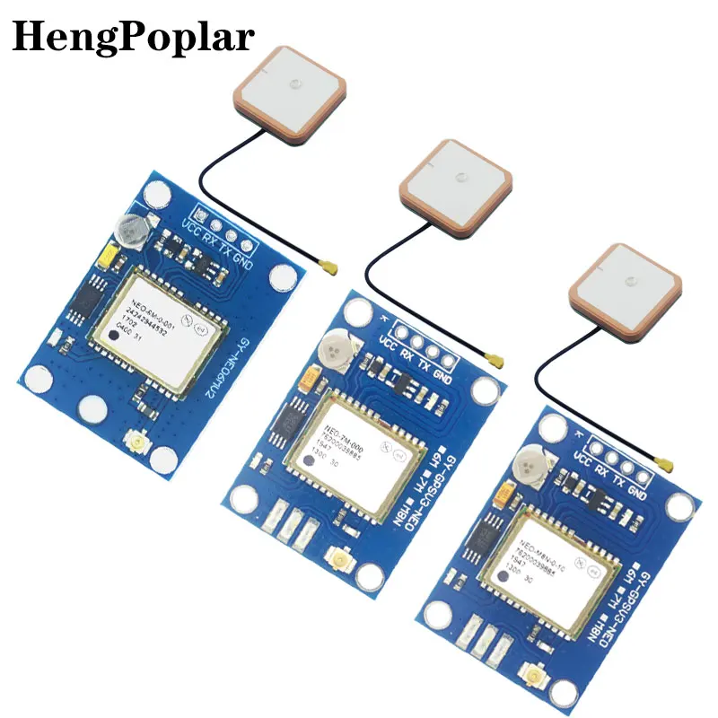 GY-NEO6MV2 GY-NEO7MV2 GY-NEO8MV2 NEO-6M NEO-7M NEO-8M GPS Module with Flight Control EEPROM MWC APM2.5 large antenna for arduino