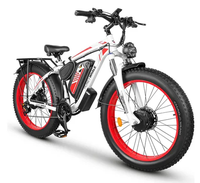 Honeywhale Bk08 Electric Bicycle for Adults, 1050w *2 Honey Whale Electric Bicycle with 21 Speeds, Maximum Speed of 55 Km/h