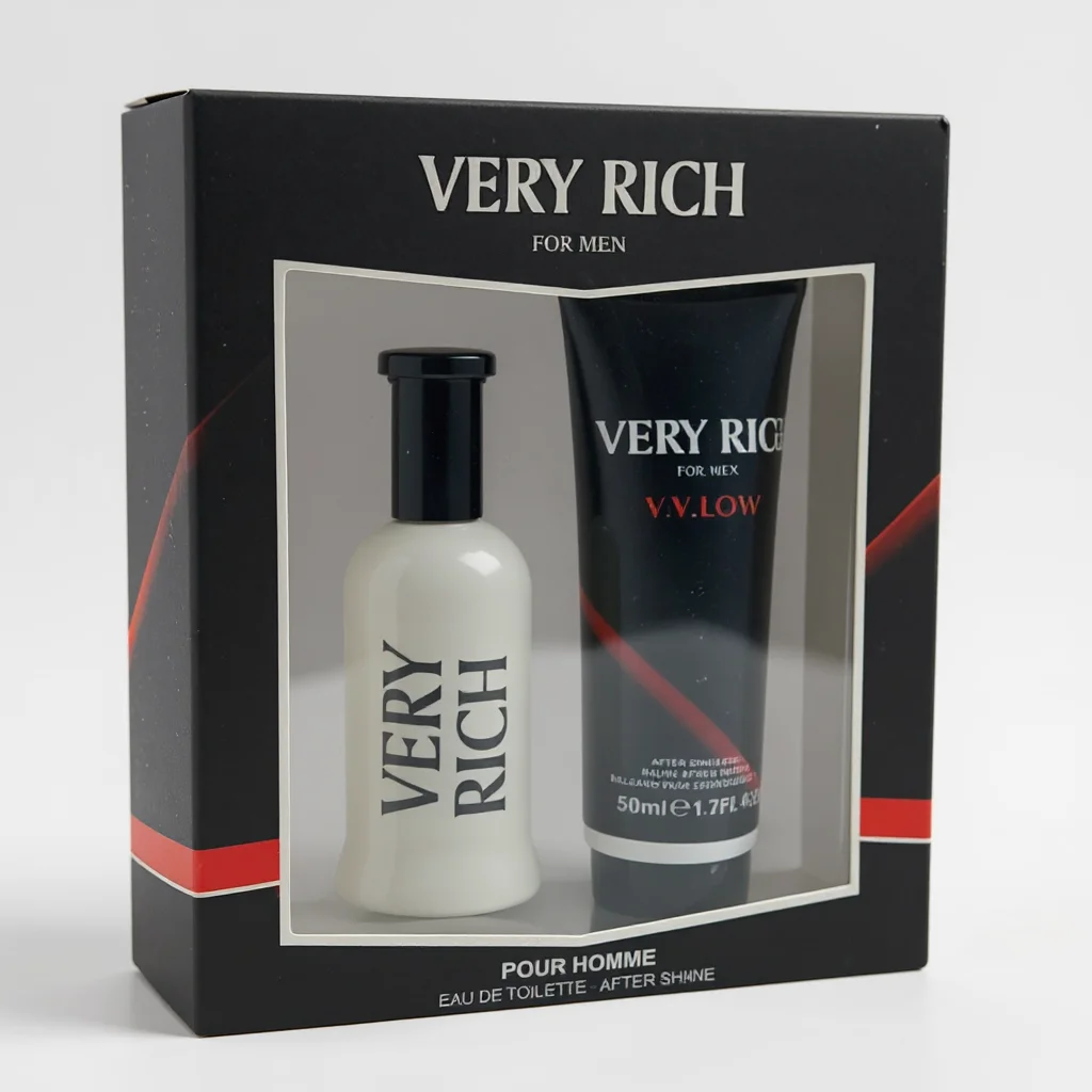 عطر 50 مل ومجموعة لوشن الجسم 50 مل للرجال