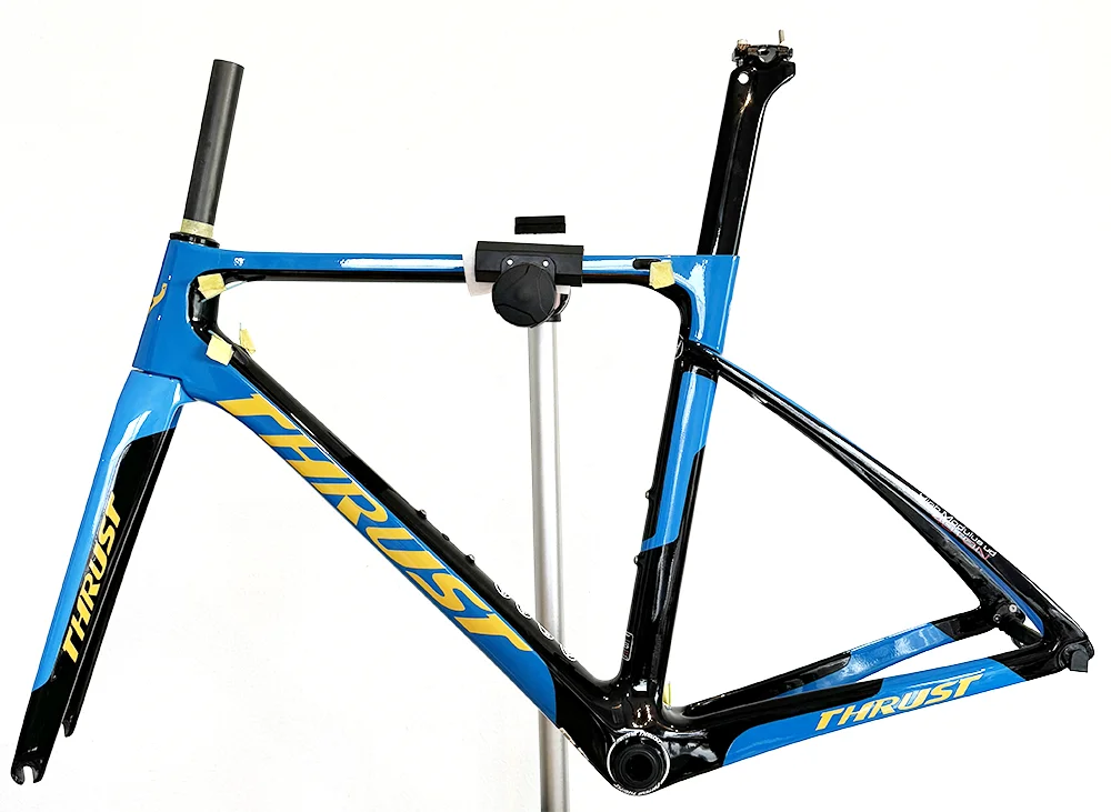 Thrust Speed Frame T1000 Carbon-Rennradrahmen Di2 Mechanisch UD Fahrradrahmen Größe 2 Jahre Garantie 700C x 25C – Detail 6