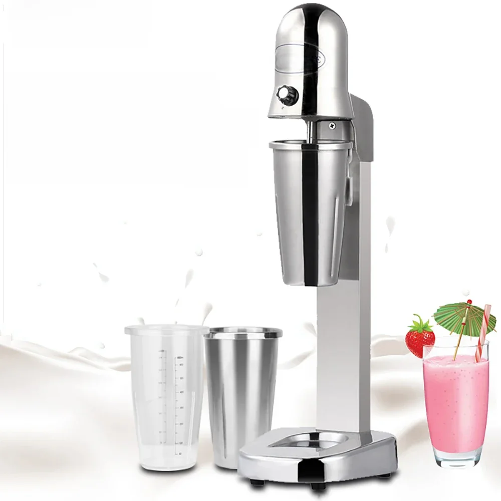 XEOLEO Stainless Steel Milkshaker Commercial Milk Shake Machine  Bubble Tea Stirring 18000rpm Double Speed Mixer Beverage Stirre