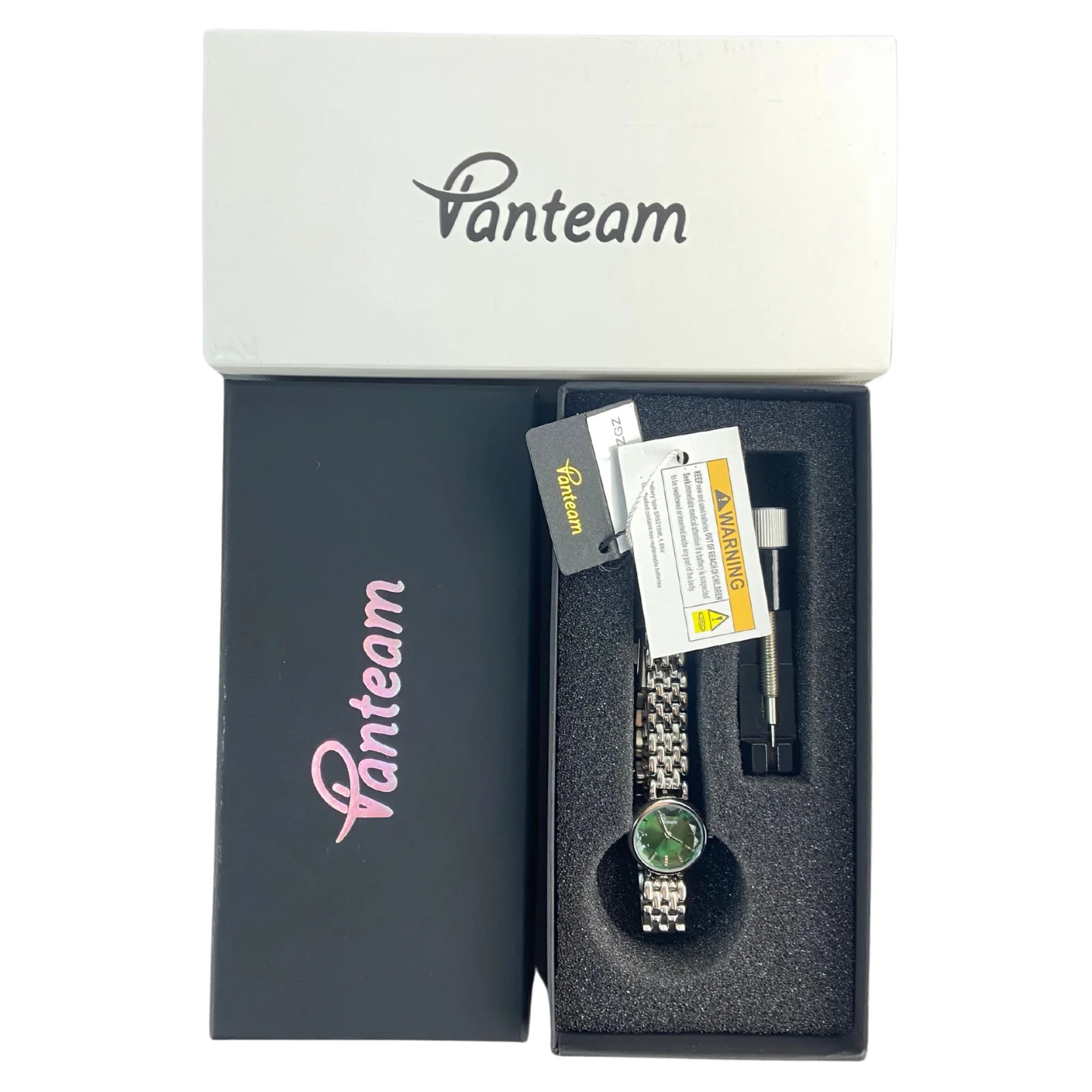 Vanteam Top Mini Lady Women's Watch Japan Quartz Elegant Fashion Hours Clock Dress Bracelet Chain School Girl's Birthday Gift