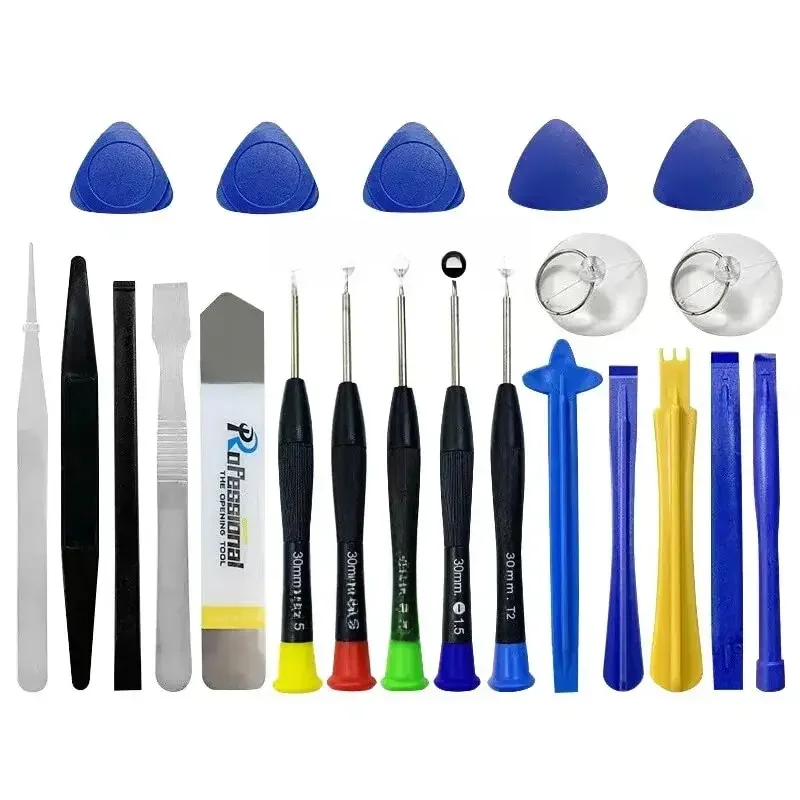 Outil de démontage multifonctionnel 22 en 1, téléphone portable, iPad, ordinateur portable, tournevis, Kit d'entretien, outils de réparation, jeu d'ouverture pour la main