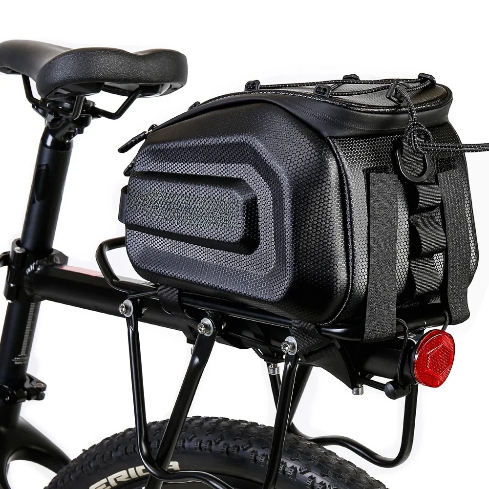 AliExpress 4L/7L/15L Reflective Tail Bag Multifunction Bicycle Luggage Carrier Bag Large Capacity Waterproof MTB Road Bike Accessories