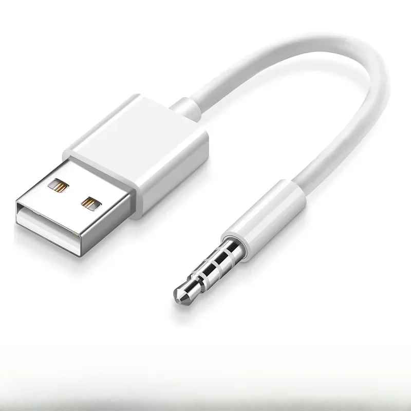 Compatible avec le câble de données Ipod SHUFFLE USB Mp3 charge 3, 4, 5, 6, fil de chargeur de 7e génération