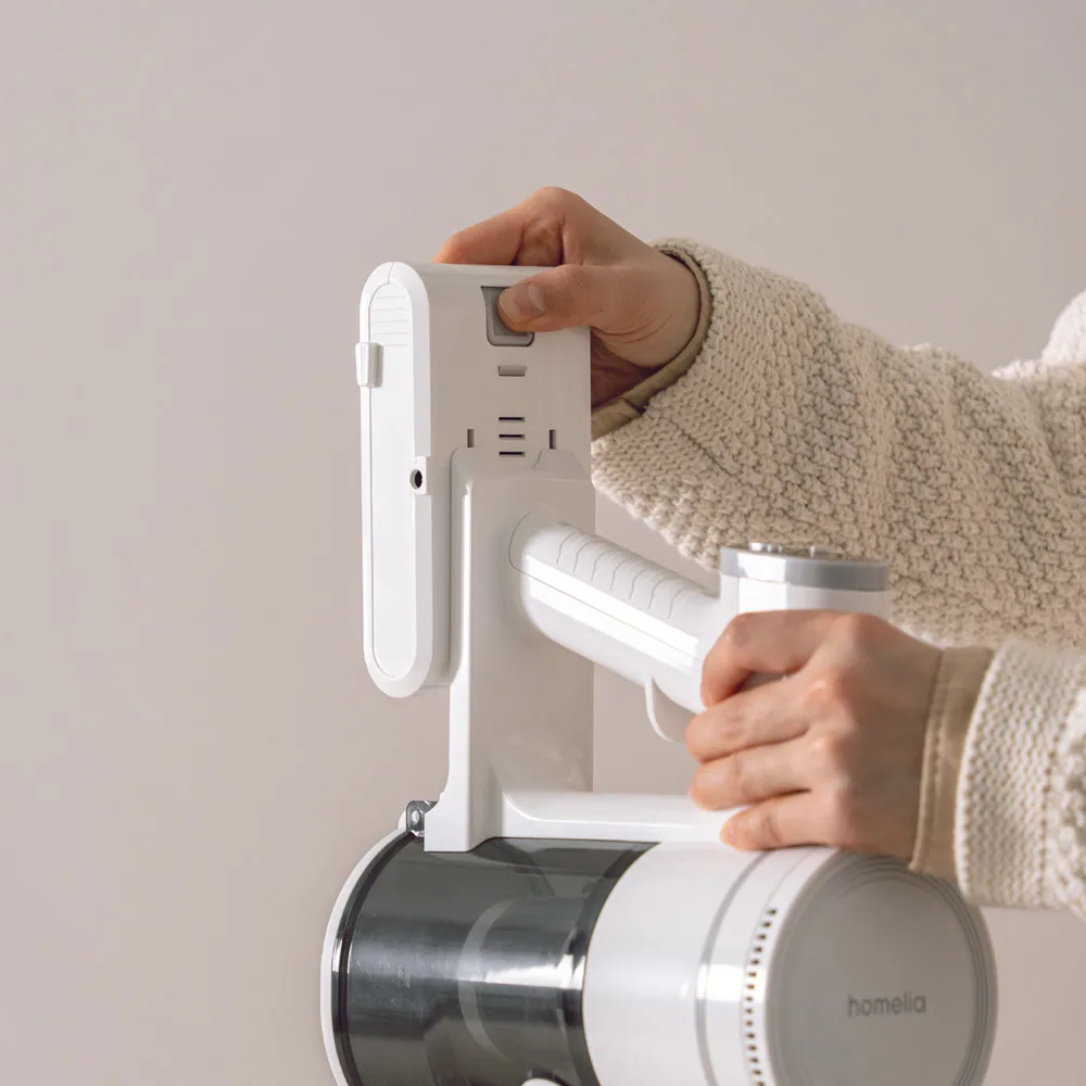 المكنسة الكهربائية اللاسلكية Homelia - عصا يدوية BLDC خفيفة الوزن للغرف الصغيرة