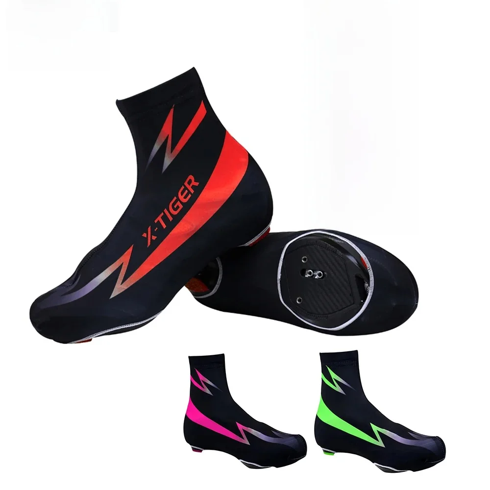 AliExpress X-TIGER Bicycle Overshoes Winter Thermal Cycling Shoe Cover Sport Men MTB Bike Shoes Cover Fleece Warm Bike Lock Shoes Protector
