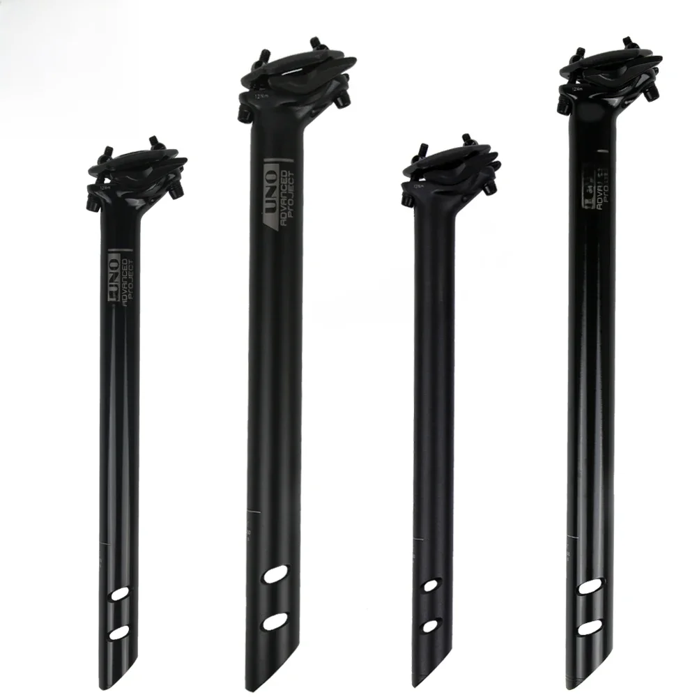 AliExpress NONE UNO SP-719 Bicycle Seatpost   Road Mountain Bike Seatpost 27.2/30.9/31.6*350/400mm Seat Tube Bicycle Aluminum Alloy Parts