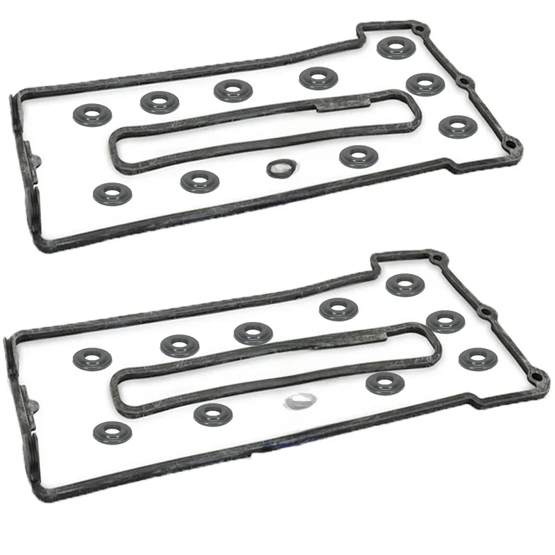 NOWA uszczelka pokrywy zaworów L+R 22 podkładki do silnika BMW E34 E39 E32 E38 M60 M62 11129069872 , 11129069871 — zdjęcie 2