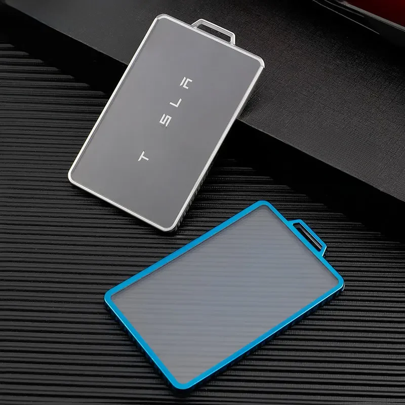 Miękka TPU karta klucz samochodowy pojemnik do przechowywania obudowa ochronna obudowa kluczyka do Tesla Model 3 akcesoria wysokiej jakości czarny futerał na klucze trzy 2020 — zdjęcie 2
