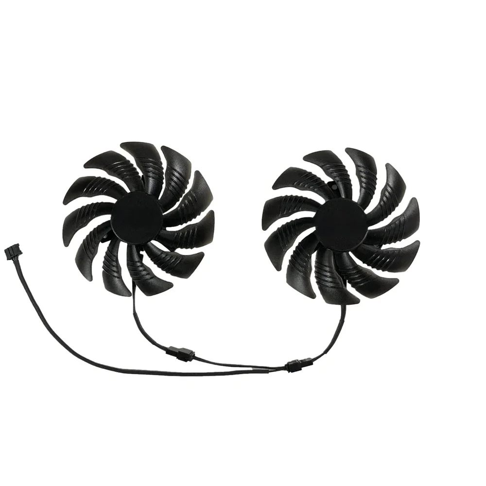 1 zestaw 87MM(90mm) T129215SU,Chłodzenie VGA,Wentylator kart graficznych,dla Gigabyte GV-RX570 GAMING,dla Gigabyte GV-RX580GAMING,dla Gigabyte GV-RX470WF2,dla Gigabyte RX480WF2,zastąpić PLD09210S12HH — zdjęcie 2