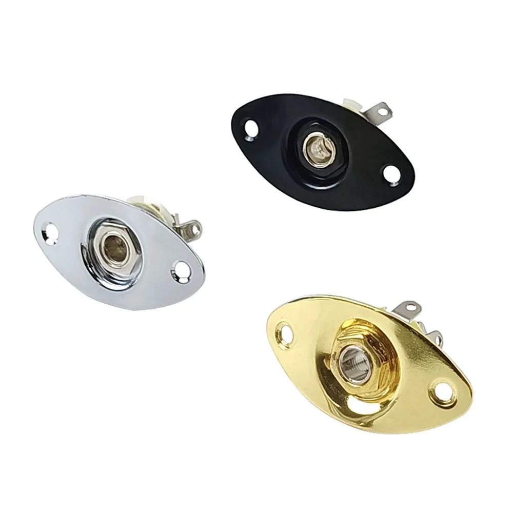 JEJack électrique professionnel avec plaque nar, prise basse en métal, contient 2 vis, 1 po, 4 po, TL Electric