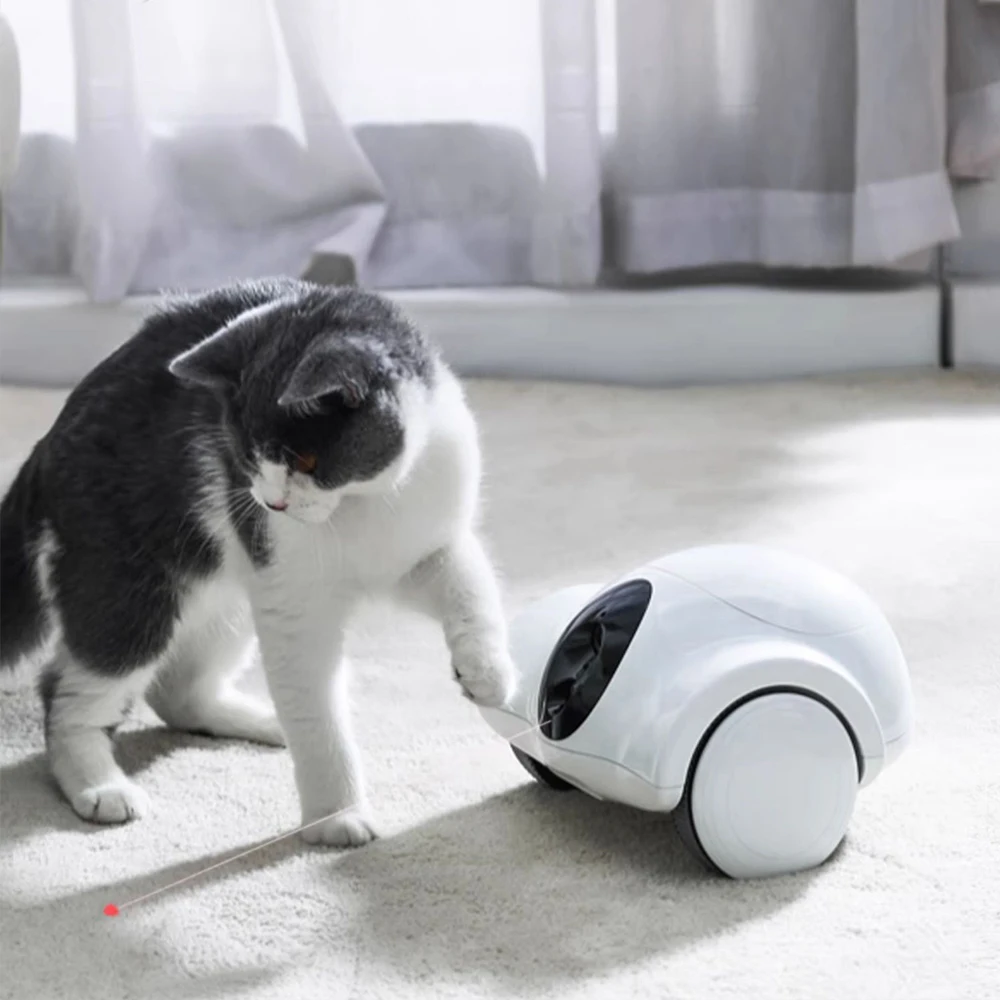 Tookfun-ペット用インテリジェントロボット,猫と犬,家全体,モバイル監視カメラ,猫の給餌,凍結乾燥,双方向通話アプリケーション