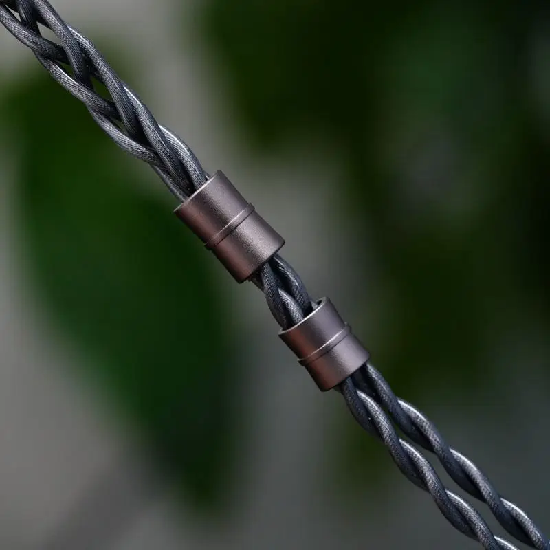 ivipQ-557 DIY HIFI Headphone Earphon Upgrade Cable with A2DC/Dan Clark  for Dual 3.5 LCD-5 HE1000SE HE-R10