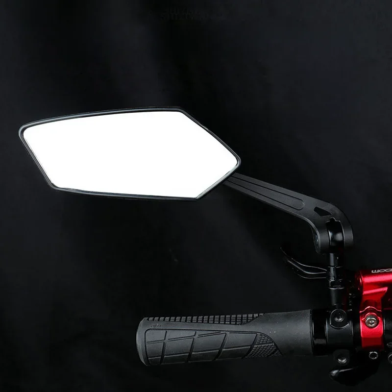 AliExpress SHIZIWANGRI Bicycle Rear View Mirror Wide Range Back Sight Rearview Reflector Adjustable Handlebar Left Right Mirror Bike Cycling Clear