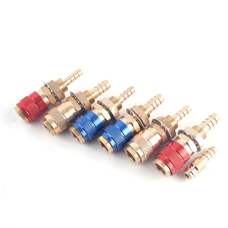 Water Cooled Gas Adapter Quick Connector Fitting For TIG Welding Torch or MIG Welding Torch connector Soldering Supplies