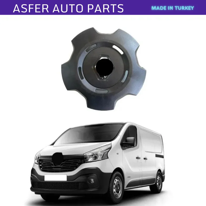 Wheel Cover Set 4 Pcs Black For Renault Trafic Mk3 2015 After High Quality Fast Shipping Oem 403152944R