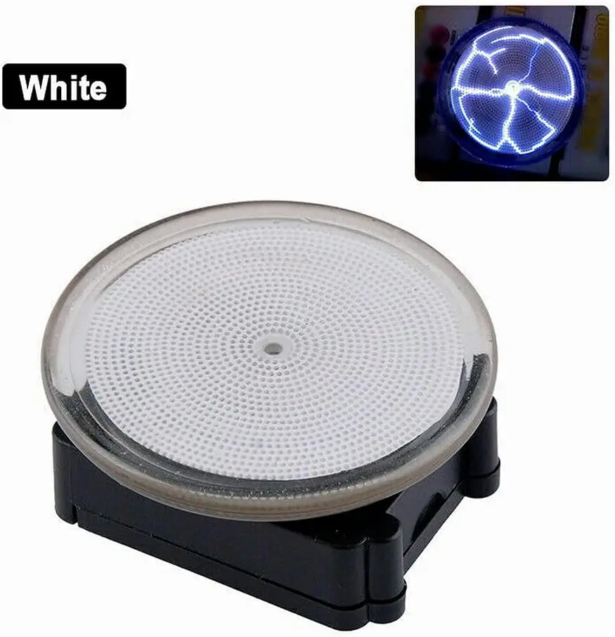 Portátil Mini Pocket Plasma Disc, Resposta Ativada por Voz, Adequado para Decoração do Partido, Presentes Popular Ciência, 2.5 Polegada