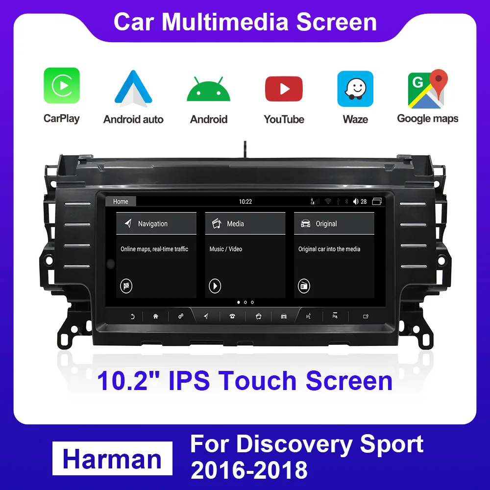 

Android11.0 Multimedia Player Car Radios Monitor Carplay Bluetooth Navigation GPS For Land Rover Discovery Harman 2016-2018