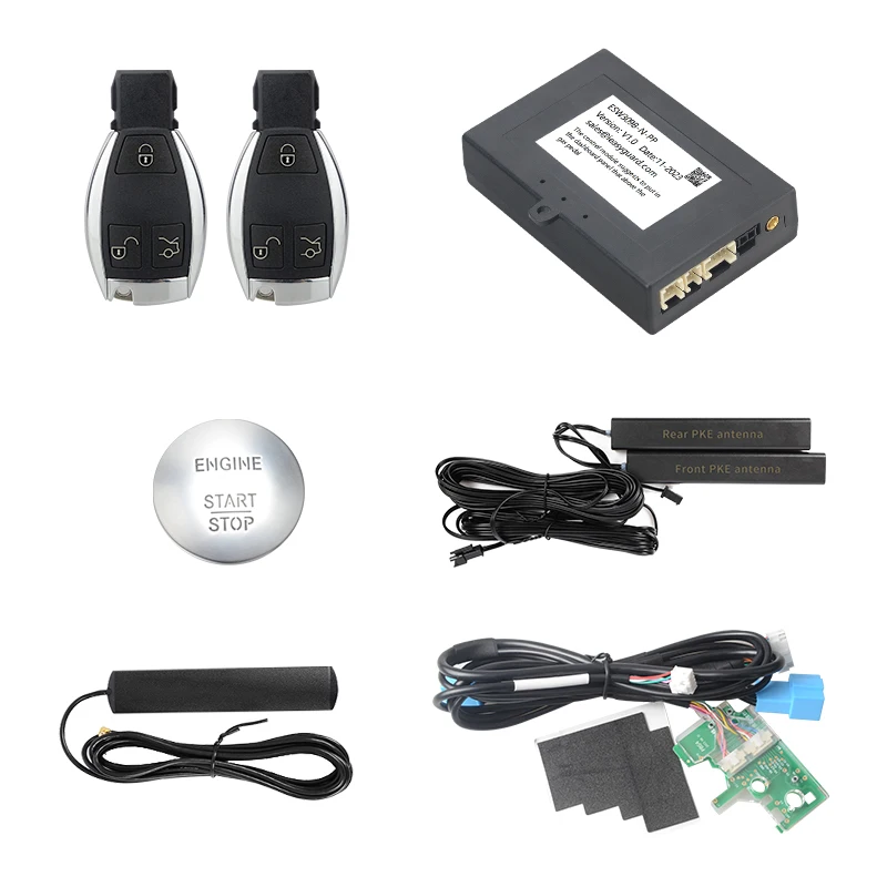 EASYGUARD PKE Smart Key kit for key start 2014+ Benz FBS4 G class W166, GLE W166, GLS W166, GL X166, ML W166, Vito v260 W447