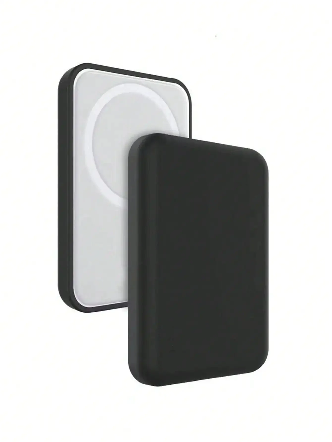 1 Stück schwarze TPU-Ladehülle, kompatibel mit Apples originaler kabelloser MagSafe-Powerbank