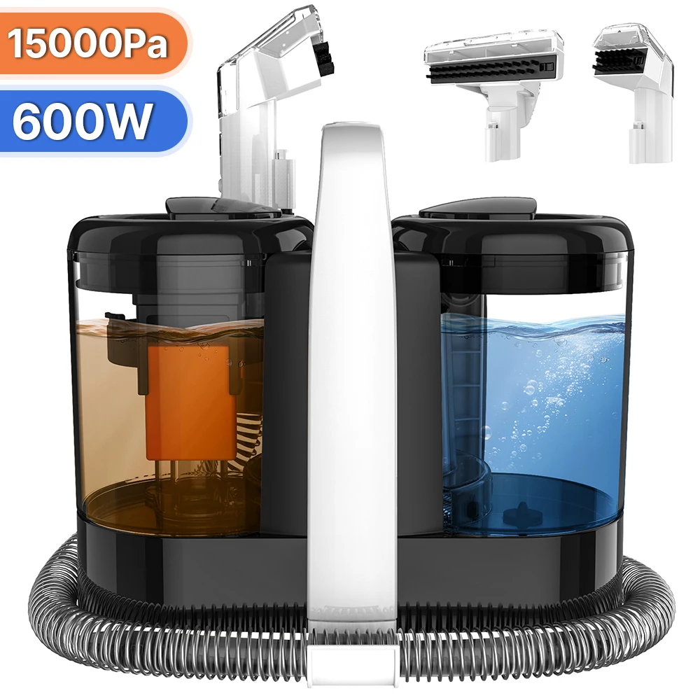 Spot Cleaner 750W 11/15KPa Handheld Tapijtreiniger voor Sofa Gordijn Spray Zuig Geïntegreerde Machine Huishoudelijke Schone Machine