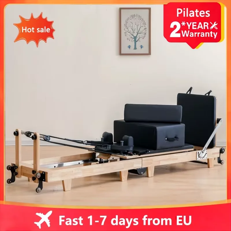 Lit de Pilates avec réglage de la hauteur, équipement de Fitness, Studio de Yoga, gymnastique, échelle de réformateur de Pilates, Club privé, musculation à domicile