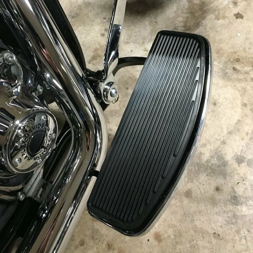 الجبهة الخلفية المطاط رايدر إدراج لوح الأرضية ألواح القدم ربط القدم مسند القدمين وسادة يناسب ل هارلي FLHTC FLHTCUI FLHTCU FLHRC #6