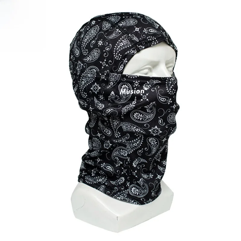 AliExpress Musion - Fashion Paisley Print Balaclava Original Face Mask Outdoor Sports Bandana Riding Headband