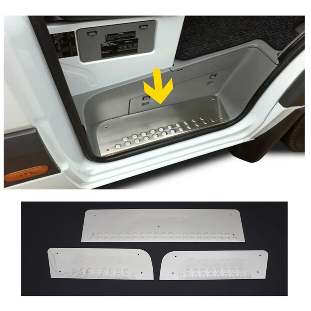 

For Mercedes Sprinter W906 Chrome Door Sill 3 Pcs. 2006-2018 Model. Stainless Steel. A + Quality. Car Tuning