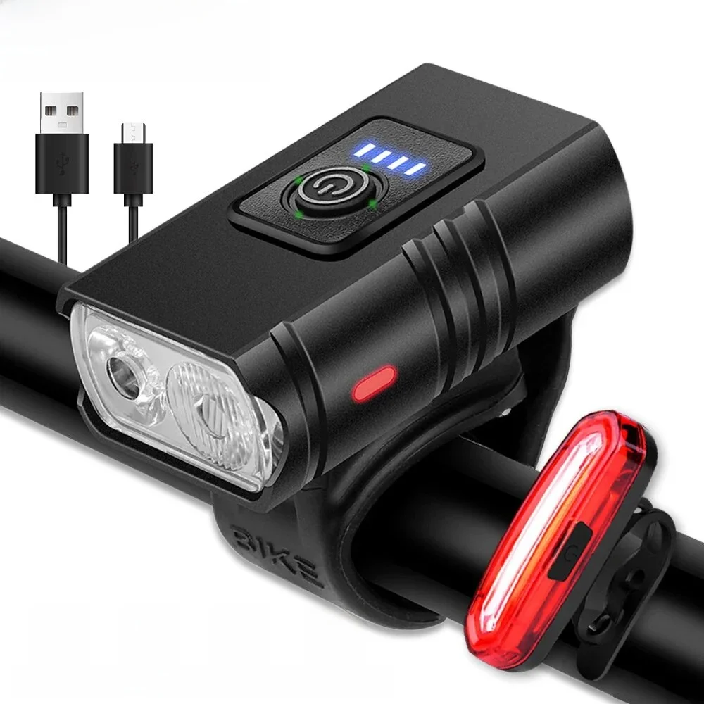 AliExpress cycle zone T6 Bike Front Light Waterproof 120 Lumens LED Bicycle Rear Light Ultra Bright Cycling Safety MTB Bike Lamp