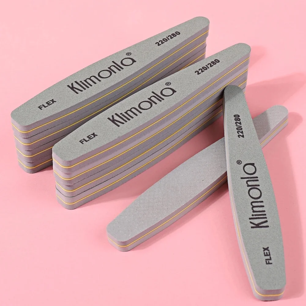 

Набор буферов для губки для ногтей, 10 шт., зернистость 220/280, двухсторонняя для формирования, разглаживания + шлифовальный блок