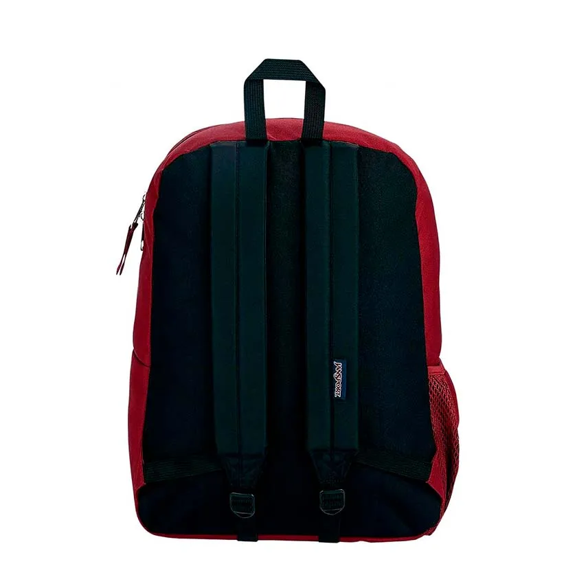 Jansport Cross Town Ink Backpack, Red, Unisex