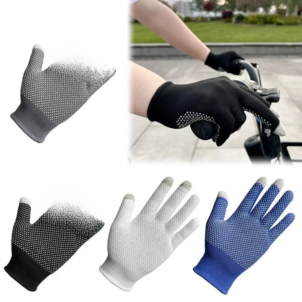 Gants antidérapants unisexes pour écran tactile, gants thermiques en tricot respirants et résistants à la transpiration pour jeux de téléphone, gants de jeu sensibles au toucher