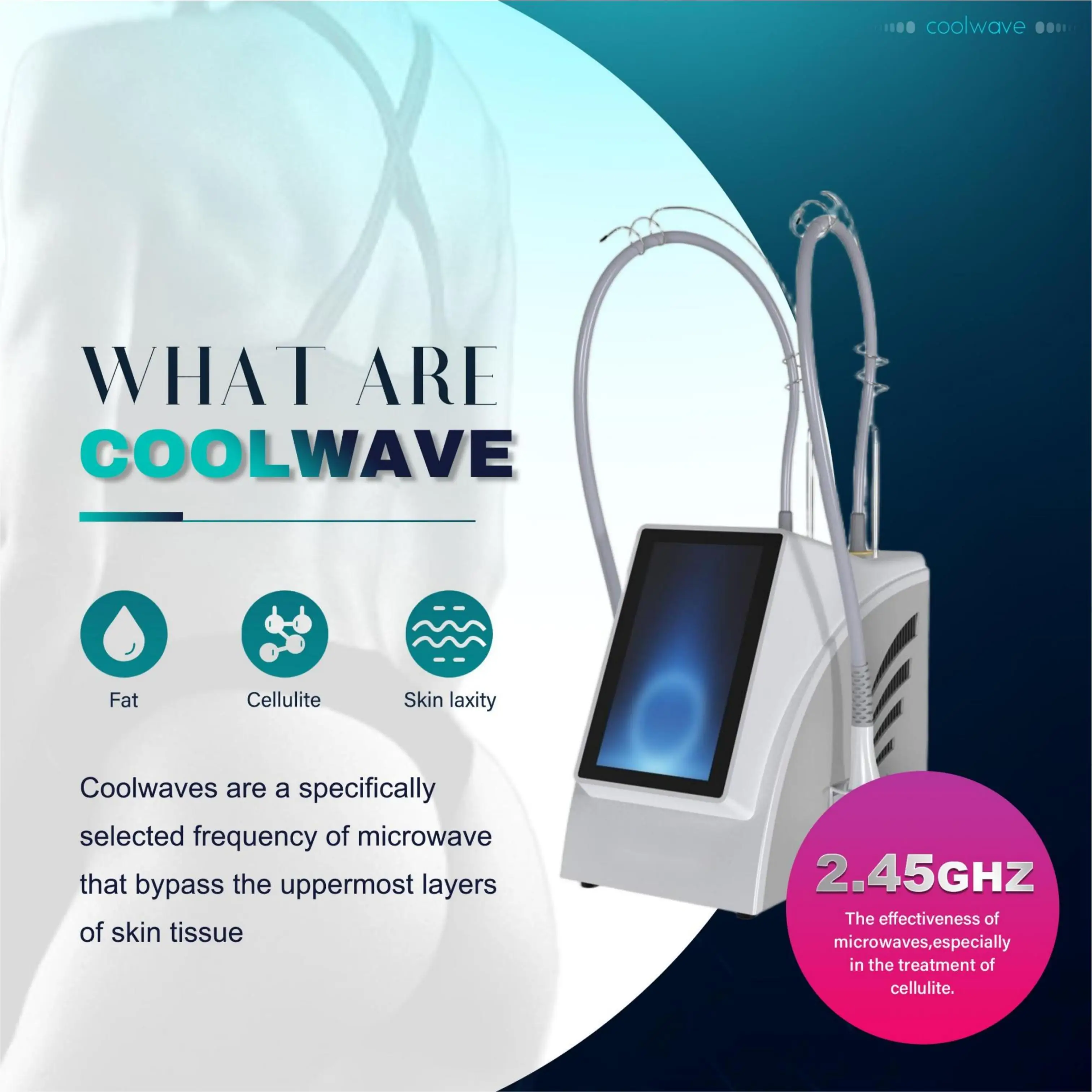 2026 New Japan Popular 2.45GHz Slimming Freezewave 80% Fat Reaches Body Slimming Skin Tightening Cellulite Reduction