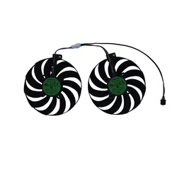 2Pcs/Set,T129215SU,4Pin Cooler Fan,For ASUS RX 5600XT 5700 5700XT DUAL EVO OC,Video Card Cooling,Replace PLD10010S12HH