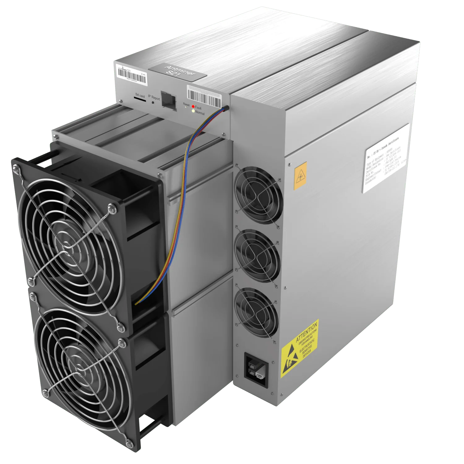 

FAST SHIPPING on Bitmain Antminer S21+ XP Hydro 480Ths 5280W Asic Bitcoin BTC Miner. @Sales