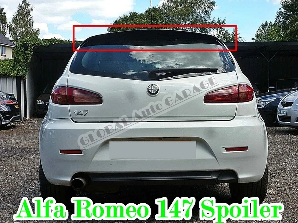 

For Alfa Romeo 147 Spoiler Auto Accessory Universal Spoilers Car Antenna Car Styling Diffüser Flaps Splitter Extension