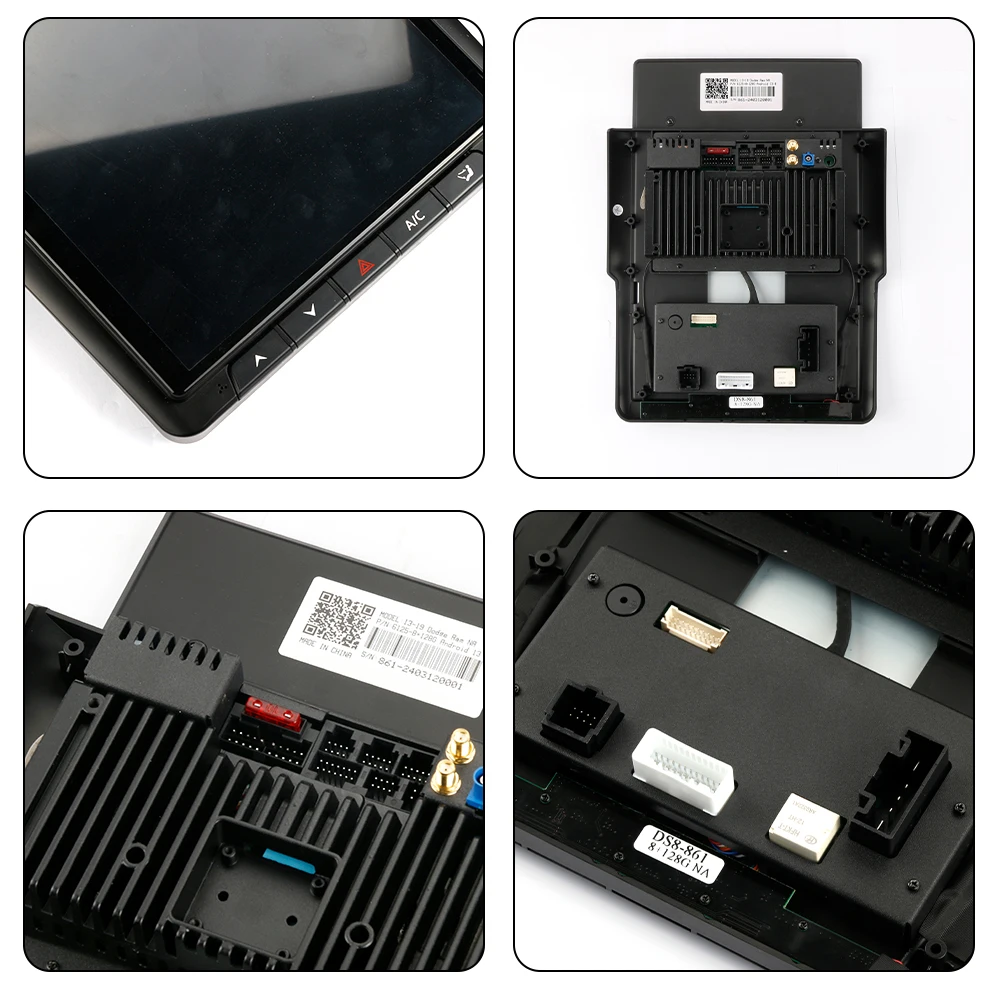 راديو سيارة أندرويد 13 لدودج رام 1500 2500 3500 2013-2023 شاشة 14.4 بوصة 8 + 128G ستيريو نظام تحديد المواقع والملاحة مشغل الصوت #6