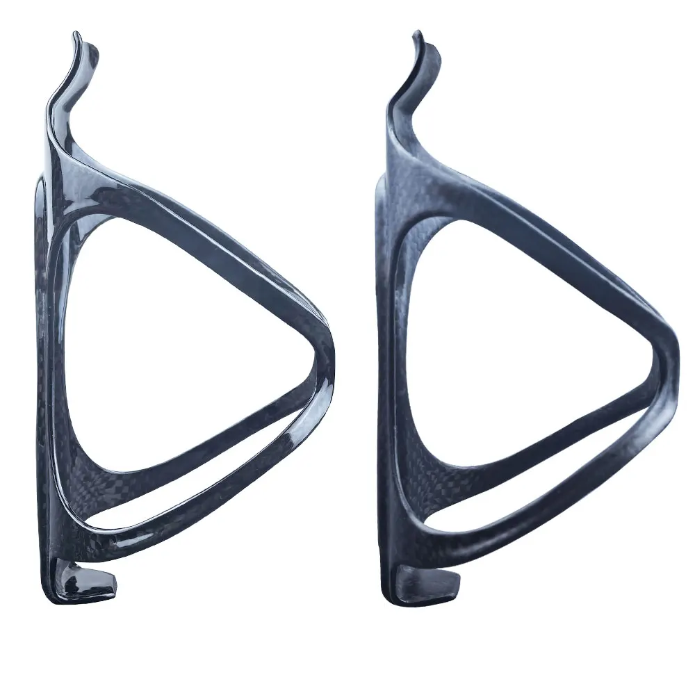 Suporte para garrafa de bicicleta ultraleve em fibra de carbono, mesmo estilo que Arundel MTB Road Cycling, suporte para garrafa de água 3K fosco/brilhante
